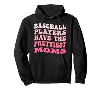 I giocatori di baseball hanno la stagione di baseball delle mamme più belle Felpa con Cappuccio
