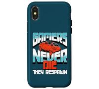 I giocatori non muoiono mai Respawn Gaming Controller Custodia per iPhone X/XS