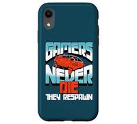 I giocatori non muoiono mai Respawn Gaming Controller Custodia per iPhone XR