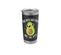 I giochi di parole di avocado cattivi sono i pozzi divertente gioco di parole di frutta Bicchiere termico in acciaio inox doppia parete