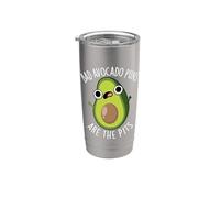I giochi di parole di avocado cattivi sono i pozzi divertente gioco di parole di frutta Bicchiere termico in acciaio inox doppia parete