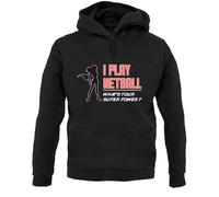 I Gioco A Netball Qual È Il Tuo Super Potere Femminile - Felpa Unisex - Net Ball