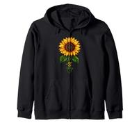 I Girasoli sbocciano Il Modello estetico Floreale Felpa con Cappuccio