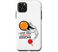 I Give Free Smash Lessons Funny Table Tennis Player Love Custodia per iPhone 11 Pro Max