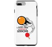 I Give Free Smash Lessons Funny Table Tennis Player Love Custodia per iPhone 7 Plus/8 Plus