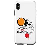 I Give Free Smash Lessons Funny Table Tennis Player Love Custodia per iPhone XS Max