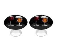 I Go Both Ways - Pomelli rotondi in acciaio inox per armadietti e birra, per armadi