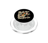 I go-kart classici che corrono il mio go kart va più veloce di PopSockets PopGrip per MagSafe