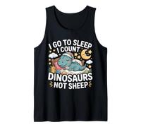 I Go To Sleep I Count Dinosaurs Not Sheep Sogni Canotta
