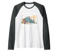 I Go To Sleep I Count Dinosaurs Not Sheep Sogni Maglia con Maniche Raglan