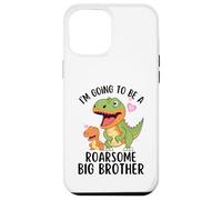 I Going To Be A Roarsome Big Brother Dinosaur Kids Boys Custodia per iPhone 12 Pro Max