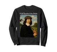 I Golf, Therefore I Am Broke. Descartes Funny Golfing Meme Felpa
