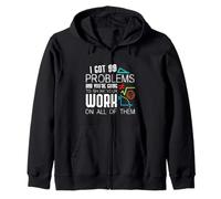 I Got 99 Problems Show Your Work Funny Tutor - Math Teacher Felpa con Cappuccio