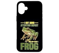 I Got ADHD Attention Deficit Hold Up Is Dat A Frog Custodia per iPhone 16 Plus