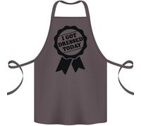 I Got Dressed Oggi Asociale Divertente Gamer Cotone Grembiule 100% Biologico