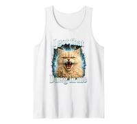 I Got That Dawg in Me Cat Shirt Funny Angry Tabby Maine Coon Canotta