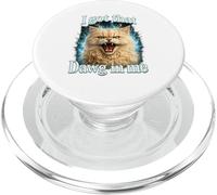 I Got That Dawg In Me Cat Shirt Funny Angry Tabby Maine Coon PopSockets PopGrip per MagSafe