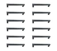 I Governi opachi quadrati moderni gestiscono l'hardware robusto dell'acciaio inossidabile a più strati elettrolitici per uso prolungato dell'hardware antigraffio dei gabinetti