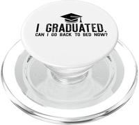 I GRADUATED ORA POSSO TORNARE A LETTO Divertente Graduate Cap Meme PopSockets PopGrip per MagSafe