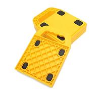 I grandi cuscinetti for jack for camper con maniglia incorporata impediscono ai martinetti di affondare.,Precise Fit