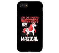 I guerrieri sono magici, unicorno della consapevolezza della sindrome di Long Q-T Custodia per iPhone SE (2020) / 7/8