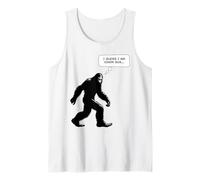 I Guess I Am Kinda SUS - Funny Suspicious Bigfoot Graphic Canotta