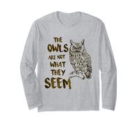 I Gufi Non Sono Quello Che sembrano, Regalo per Amanti dei Gufi Maglia a Manica