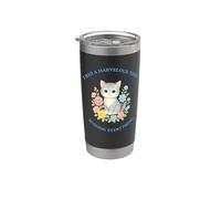 I Had A Marvelous Time Ruining Everything Simpatico Gatto Divertente Bicchiere termico in acciaio inox doppia parete