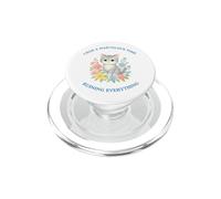 I Had A Marvelous Time Ruining Everything Simpatico Gatto Divertente PopSockets PopGrip per MagSafe
