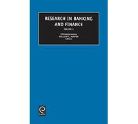 I. Hasan Research in Banking and Finance (Copertina rigida)