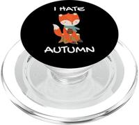 I Hate Autumn Odio L'autunno Divertente Volpe PopSockets PopGrip per MagSafe