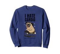 I Hate Cardio Pug Felpa