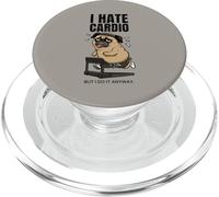 I Hate Cardio Pug PopSockets PopGrip per MagSafe
