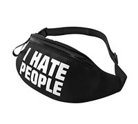 I Hate People da viaggio regolabile per uomo e donna da corsa all'aperto