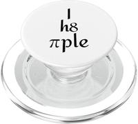 I Hate People Funny Pi Day Matematica Meme Sarcastico PopSockets PopGrip per MagSafe