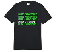 I Hate Programming It Works I Love Programming Informatica Comfort Colors Adult Heavyweight T-Shirt