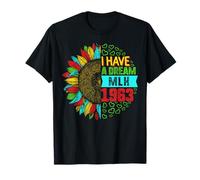 I Have A Dream MLK 1963 Martin Luther King Jr. MLK Day Nero Maglietta