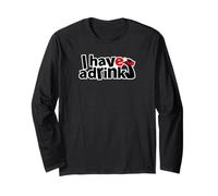 I Have a Drink Maglia a Manica