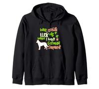 I Have A German Shepherd Dog Lucky Funny St Patricks Day Felpa con Cappuccio