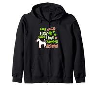 I Have A Smooth Fox Terrier Dog Lucky Funny St Patricks Day Felpa con Cappuccio