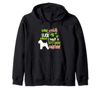 I Have A Soft Coated Wheaton Terrier Dog St Patricks Day Felpa con Cappuccio