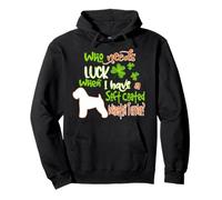 I Have A Soft Coated Wheaton Terrier Dog St Patricks Day Felpa con Cappuccio