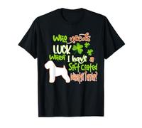 I Have A Soft Coated Wheaton Terrier Dog St Patricks Day Maglietta