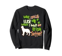I Have An Irish Setter Dog Lucky Shamrock St Patricks Day Felpa