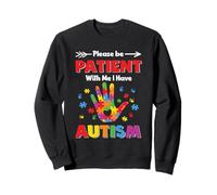 I Have Autism Autistic Kids Autism Awareness Unisex Adulti Felpa