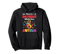 I Have Autism Autistic Kids Autism Awareness Unisex Adulti Felpa con Cappuccio