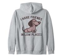 I Have Friends Low Places Felpa con Cappuccio