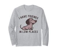 I Have Friends Low Places Maglia a Manica