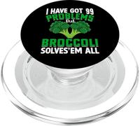 I Have Got 99 Problems But Broccoli - Vegetariano Vegano PopSockets PopGrip per MagSafe