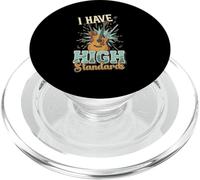 I Have High Standards Divertente Treble Musicista Strumento Pun PopSockets PopGrip per MagSafe